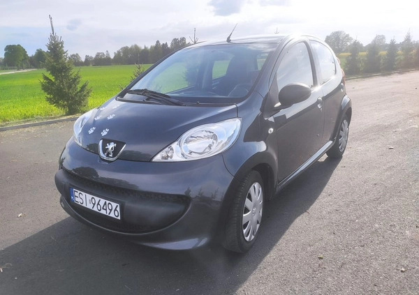 Peugeot 107 cena 6500 przebieg: 139000, rok produkcji 2008 z Sieradz małe 67